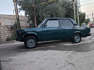 e60 guzgu: Lada 2003 sedan – tünd yaşıl rəng, 4 qapı, arxa ötürücülü klassik — 2