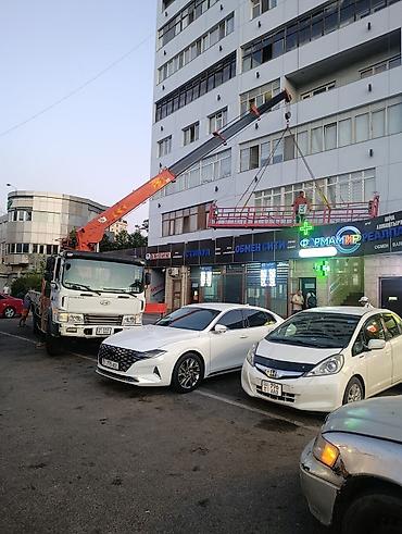 Услуги автокрана-манипулятора с люлькой - Автомобильный at lalafo.kg Услуги автокрана-манипулятора с люлькой - Автомобильный