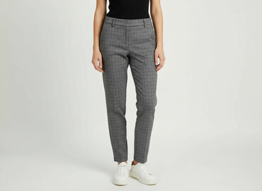 sinsay plus size spodnie: Atmosphere, Material trousers for women, size L