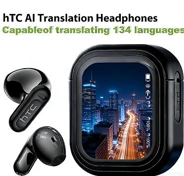 irsad qulaqliq: Yeni Simsiz (Bluetooth) Qulaqcıqlar, HTC, rəng - Qara — 1