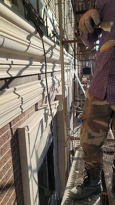 Фасадные плиты Сары-Таш (Травертин): Новый, Размер: 30x60 мм, Серый, Гарантия, Бесплатный выезд, Бесплатная доставка — 6