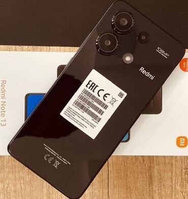 2 ci el ucuz telefonlar: Xiaomi Redmi Note 13, 256 ГБ, 
 Гарантия, Сенсорный, Отпечаток пальца