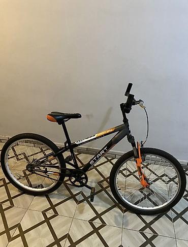 Velosipedlər: Start Fitness Pro 24 velosiped - Çərçivə: polad, qara-narıncı rəng — 4