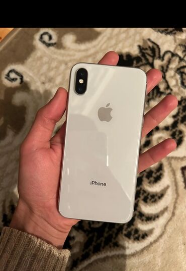 Apple iPhone: IPhone X, 256 GB, Zəmanət, Simsiz şarj, Face ID