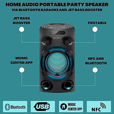 Audio: Sony MHC-V02 musiqi mərkəzi Sony brendinə məxsus MHC-V02 modeli ev — 4
