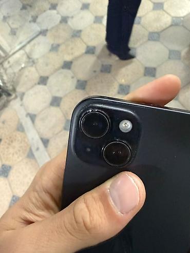 Техника и электроника: IPhone 15 Plus, Б/у, 128 ГБ, Черный, Защитное стекло, Чехол, 86 % — 3
