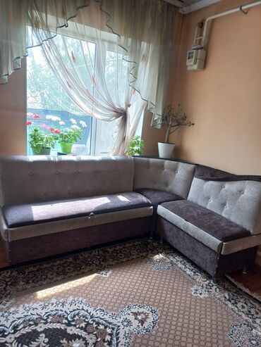 продажа диван: Угловой диван, Б/у