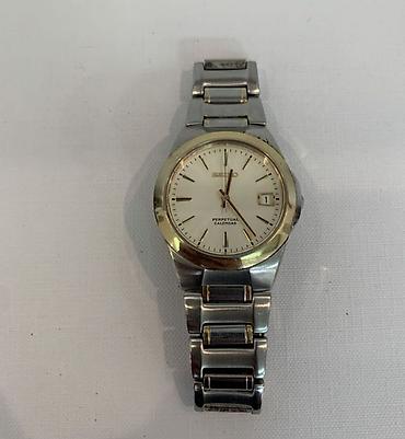 SEIKO Perpetual Calendar qol saatı - Model: 8F32-0130 (Made in Japan)