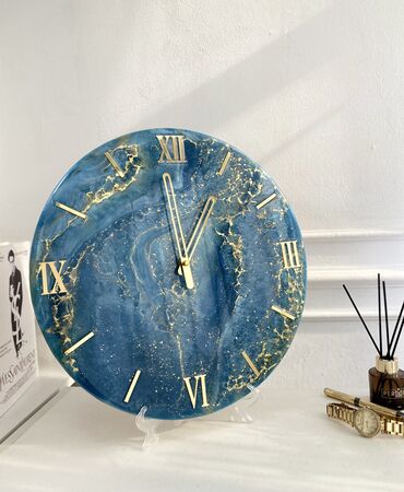 Часы для дома: ✨ Авторские изделия из эпоксидной смолы ✨ Создаём на заказ: часы — 32