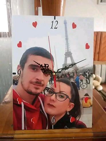 Satovi za kuću: Personalizovani zidni/sobni sat sa vašom fotografijom ZIDNI sat sa — 4