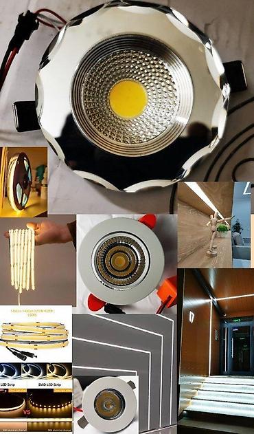 luster ikea: LED Trake i rozetne COB tehnologija color 4200k A++. Pašteta LED Spot — 2