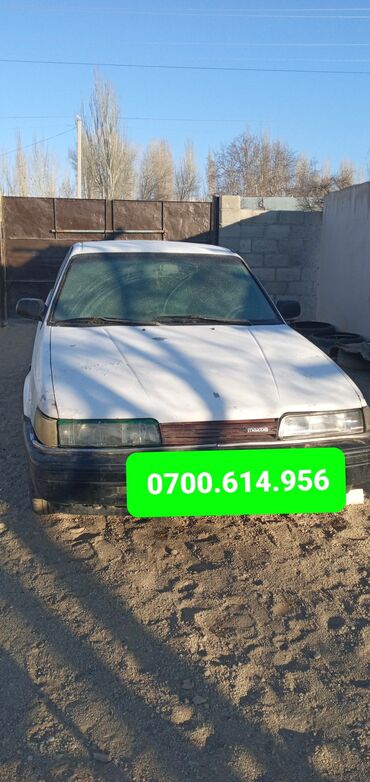 авто унаалар: Mazda 626: 1991 г., 2 л, Механика, Бензин, Седан