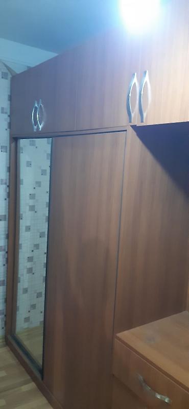 Yeni, 2 qapılı, Güzgülü, Qəhvəyi, Kupe, Düz dolab