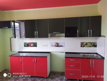 Кухонные гарнитуры: Кухонный гарнитур, Новый, цвет - Белый, МДФ, Бесплатная доставка — 23