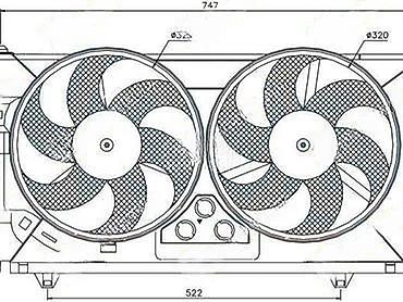 akumulator paracin: VENTILATOR KABINE ZA PEUGEOT 306 OD 1996. DO 2003. GOD. | ventilator — 4