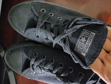 Кроссовки и спортивная обувь: Продаю CONVERSE ALLSTAR 39 размер Уни. черные оригинал