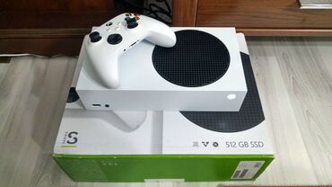 xbox s: Xbox series s 512 Gb PS4 pro Dan güclü konsulu 3 həftəye yaxindir