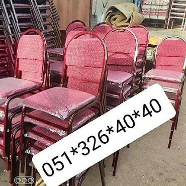 Masa və oturacaq dəstləri: Qonaq otağı üçün, Yeni, Dördbucaq masa, 4 stul — 24