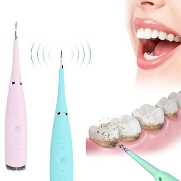 Ağız baxımı cihazları: Vibrasiyalı diş təmizləmə aparatı . Məhşullarını gülüşünün