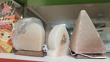 muncuq seti: Məhsul: Himalay duz lampaları və duz kristallı aroma/işıq — 3
