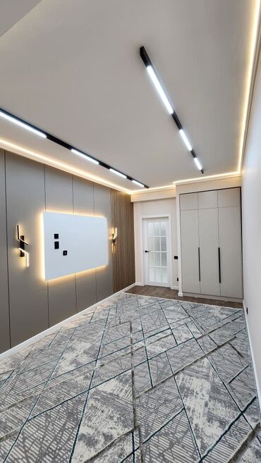 срочная продажа авто бишкек: 1 комната, 44 м², Элитка, 4 этаж, Дизайнерский ремонт