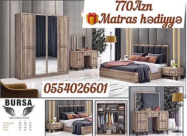 Yataq otağı dəstləri: İkinəfərlik çarpayı, Yeni -da lalafo.az — 7 Yataq otağı dəstləri: İkinəfərlik çarpayı, Yeni — 7