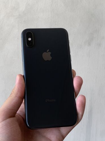 ноте 7: IPhone Xs, Колдонулган, 64 ГБ, Кара, Каптама, 100 %