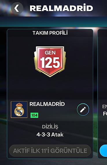 ronald: FC Mobile hesabı – “REALMADRID” komandası 25X DƏFƏ FİFA ÇENPİYONU 🏆 — 1
