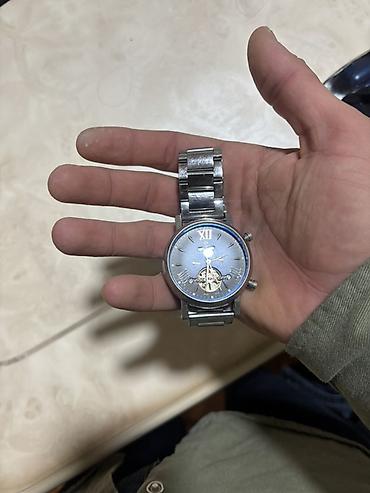 patek philippe saat: Paslanmayan poladdan kişi qol saatı - Korpus və bilərzik: tam metal — 1