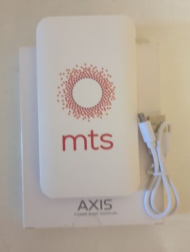 daljinski mts: EXTERNA BATERIJA (power bank) marke MTS AXIS, kapaciteta 5000mAh. Uz
