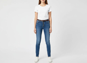 jeansy lindex: KappAhl, Jeansy damskie, rozmiar XS