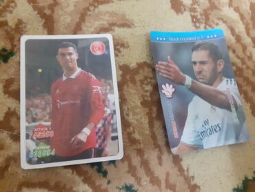 Kolleksiya kartları: Futbol kolleksiya kartları dəsti - Müxtəlif dizaynlarda, rəngli və — 23