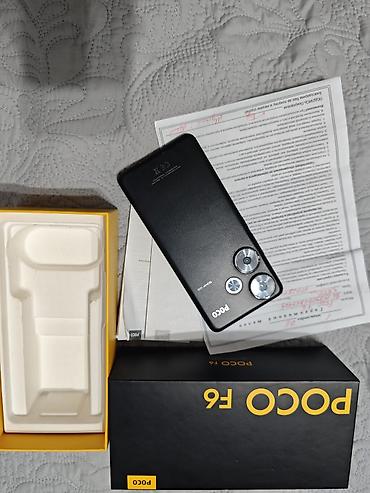 Poco: Poco F6, Б/у, 256 ГБ, цвет - Черный, eSIM, 2 SIM — 9