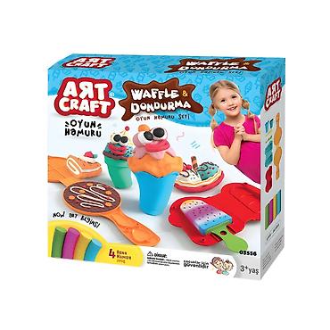 sandale bele: ArtCraft testo za igru – set „Vafl” 200 g (šifra: 035568-10-100) — 1