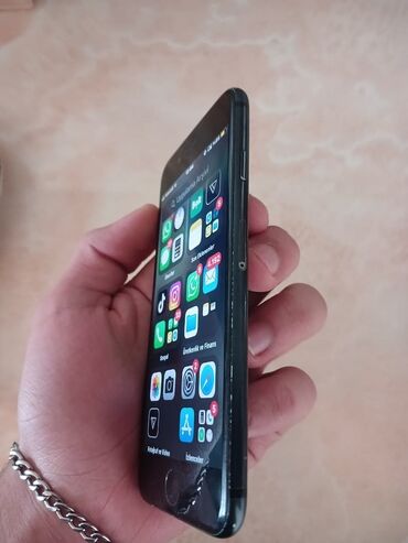 s23 ikinci el: IPhone 7, 128 ГБ, Черный, Отпечаток пальца