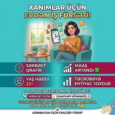 55 yaş iş ilanları: Marketoloq tələb olunur, İstənilən yaş, Təcrübəsiz — 1