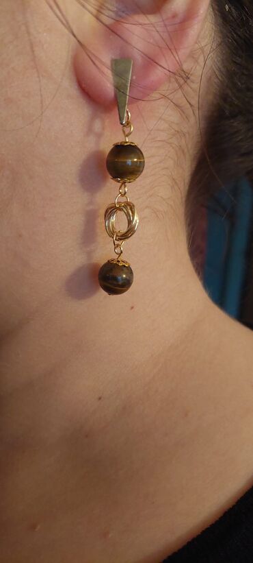 Bijuteriya dəstləri: Bəzək əşyaları dəsti - Bənövşəyi yaquta bənzər daşlardan düzəldilmiş — 20