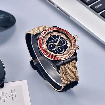 Ručni satovi: PAGANI DESIGN PD-1732 - 40mm - Braon - Rolex Daytona Homage Potpuno — 3