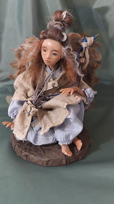 Декор жана интерьер: Авторская кукла ручной работы (арт-кукла, каркасная/коллекционная). - — 1