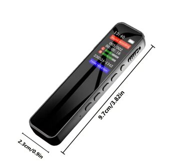 mp3 player: Mini səs yazan Diktafon, yaddaş kartı gedir. Qutuda əlavə olaraq