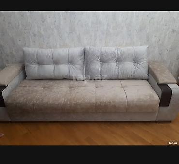 klasik divan: Mebel dəsti – divan və kreslolar - Müasir dizaynlı, klassik kapitone — 3