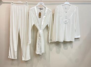 Пижамы: Пижама Бишкек Сатиновая красота всех видов модели: •Длинный рукав со — 39