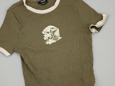 bluzki khaki damskie: T-shirt, M (EU 38), condition - Perfect