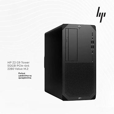 ssd qiyməti: HP Z2 G9 Tower 512 GB PCLE - 4x4 2280 Value M.2Texniki Göstəricilər: 🔹 — 1