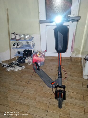 Elektrikli samokatlar: Elektrikli skuter 1200 m özüm almişam - Ön amortizatorlu (ikişaftlı) — 3