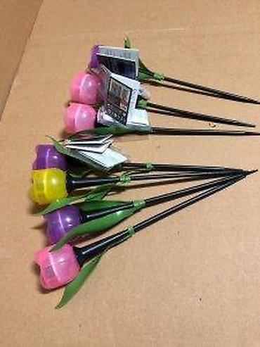 Baštenska rasveta: LED solarne baštenske lampe u obliku tulipana – Flower Power “LED — 7