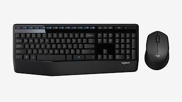 logitec: Logitech MK345 Wireless Keyboard & Mouse 🔹 Simli və Simsiz Əlaqə — 1