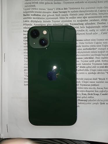 Apple iPhone: IPhone 13, 128 GB, Yaşıl, Face ID — 10