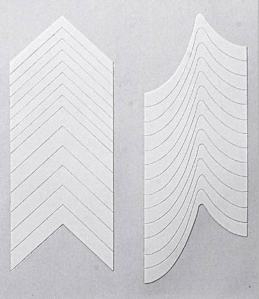 Другие товары для детей: Маникюрная французская бумага для ногтей, дизайн ногтей, линия улыбки — 21