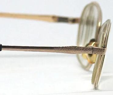 Naočare: Vintage DESIL ABERDEEN 14 KI GP dioptrijski ram. Pravi Vintage ram — 4